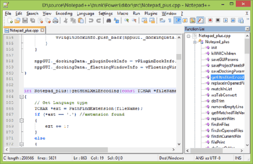 'Notepad++ Screenshot- Major-Innovations'