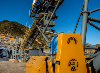 PROYECTO TUNEL GLORIA ESTELA, COBRE PRIMARIO. SISTEMA DE TRANSPORTADORES DE BANDA