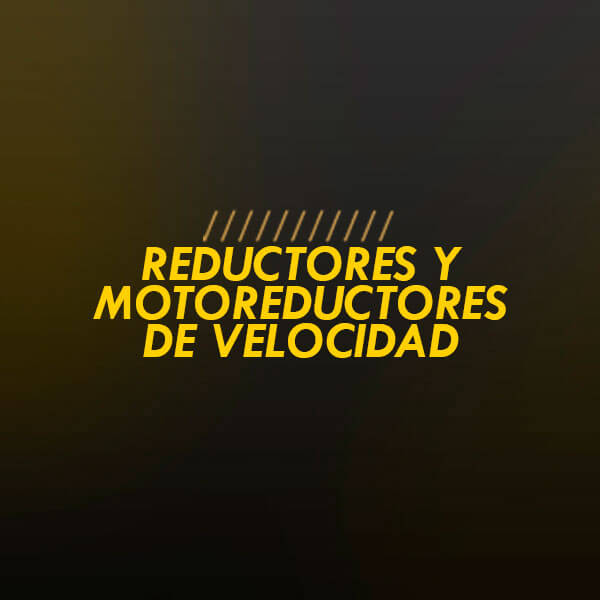 Reductores y Motoreductores de Velocidad