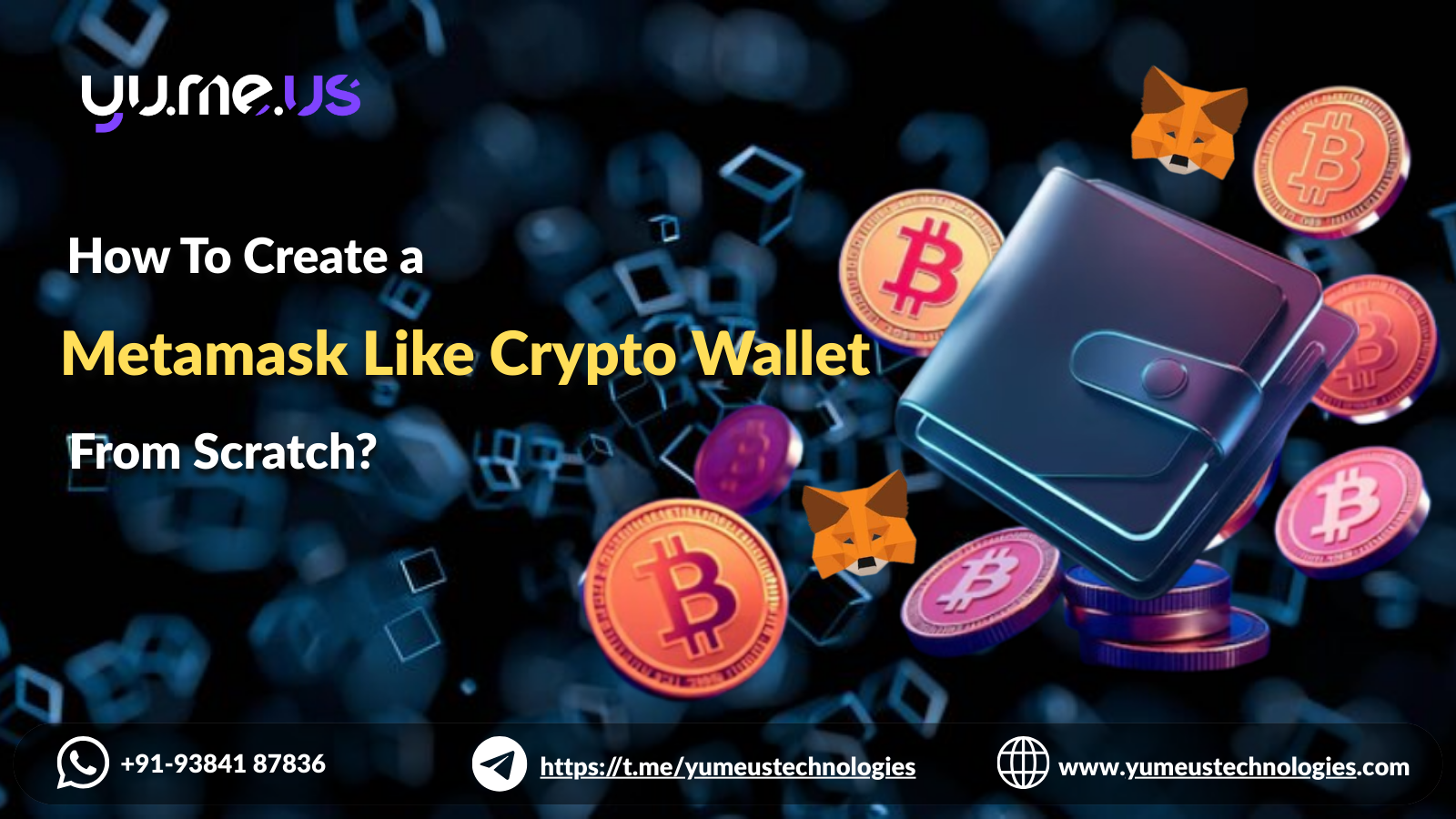 How To Create a Metamask-like Crypto Wallet From Scratch?