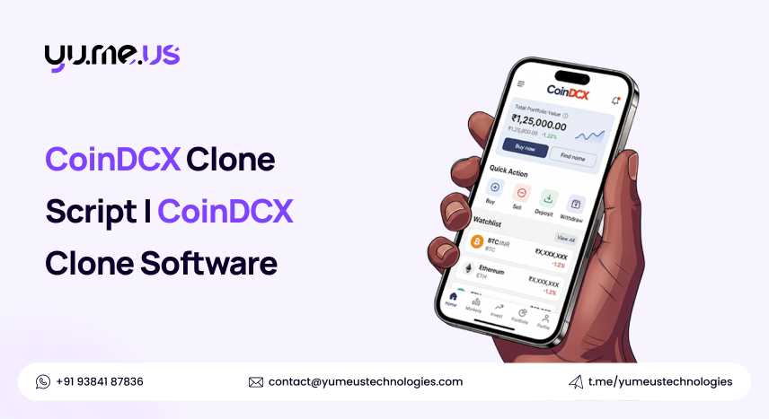 CoinDCX Clone Script | CoinDCX Clone Software