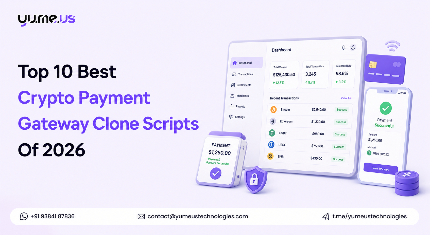 Top 10 Best Crypto Payment Gateway Clone Scripts Of 2026