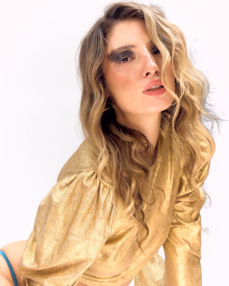 Editorial makeup look