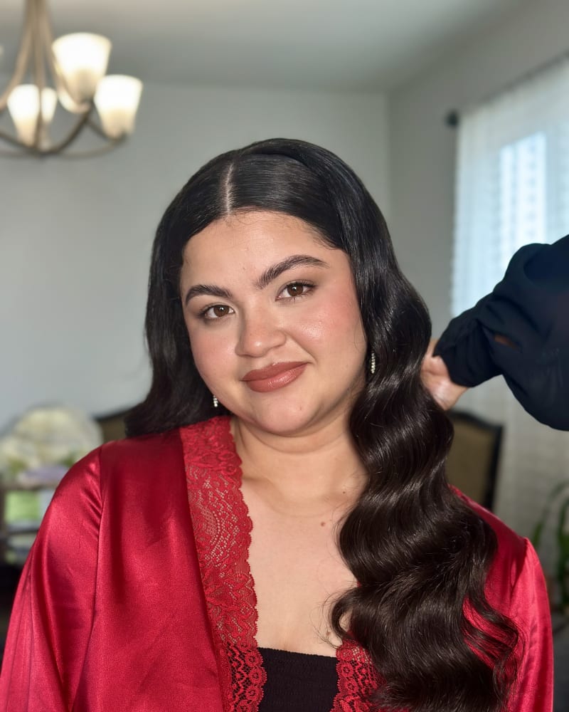 Social Glam makeup look