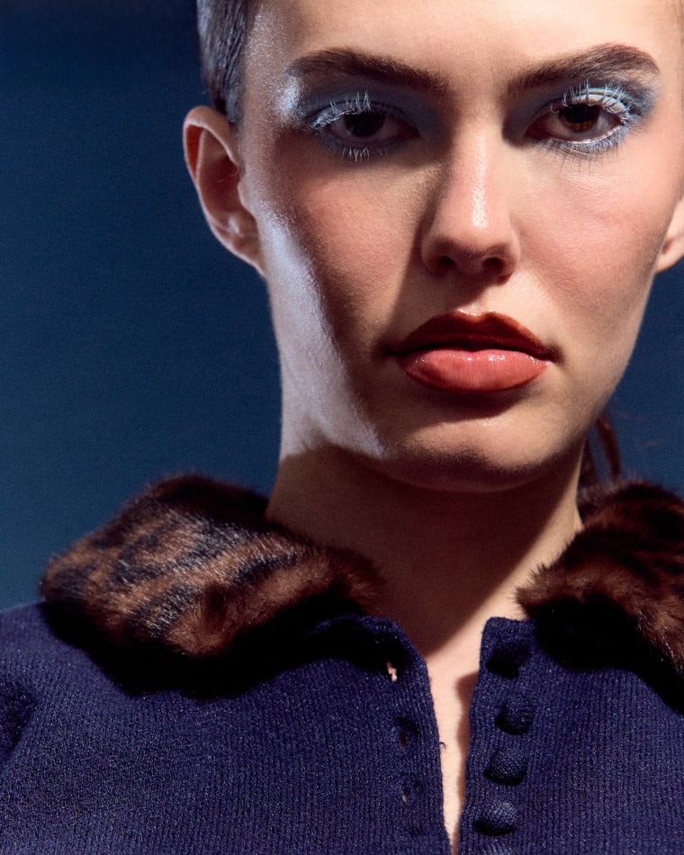 Editorial makeup look