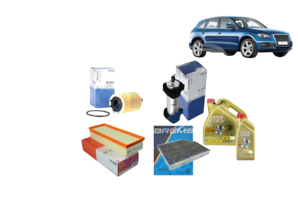 KIT TAGLIANDO OLIO & FILTRI  AUDI Q5  (8RB) 2.0 TDI quattro - K.T.AUDIAQ58RB
