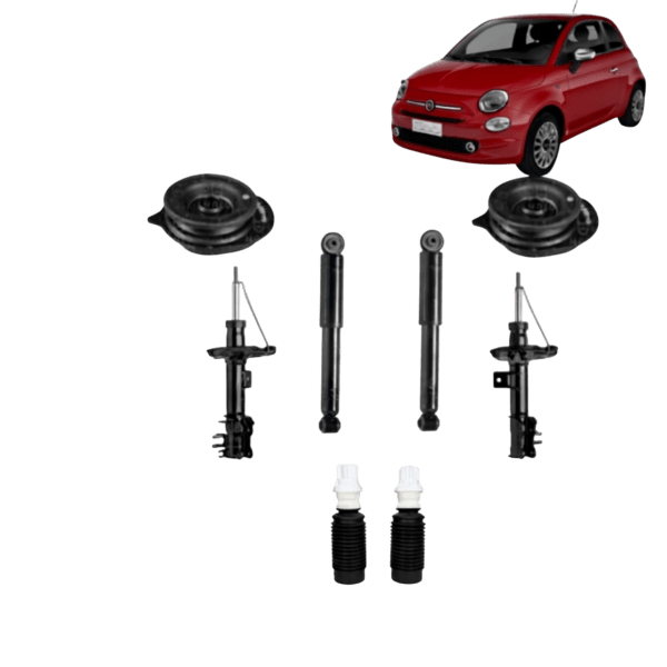 kit ammortizzatori fiat 500 2007 e oltre - k.amm.500.312