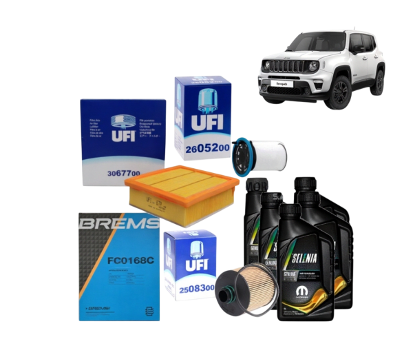 KIT TAGLIANDO RENEGADE 1.6 Mjet 2021 130cv ADBLUE - K.T.RENEGADE16