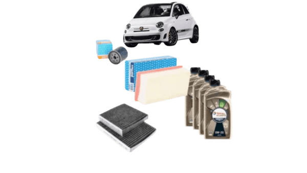 kit tagl. abarth fiat 500c 1.4 t-jet fino 2011 selenia - kt.aba.500.m11s