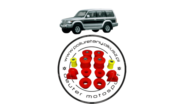 set boccole sosp. post. mitsubishi pajero ii 12pz- mp2kpl1