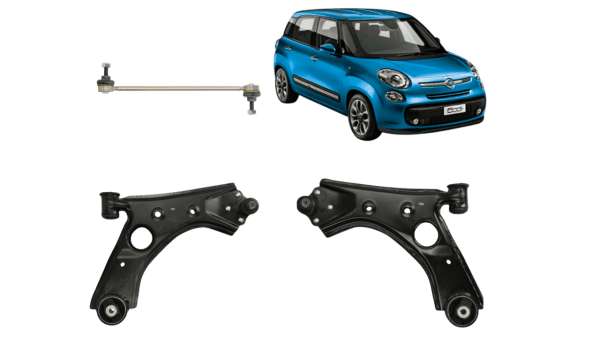 kit tiranteria completo bracci oscillanti + asta spuntone fiat 500 l 2012 13 mj 16 mj - k.tir.500l.2012