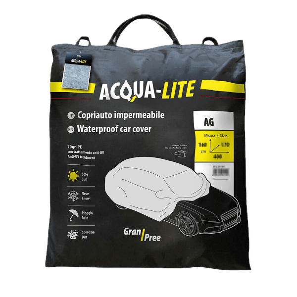 gran-pree acqua-lite lampa, copriauto impermeabile - ag-4 - cm 450x180x160 - 20154