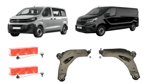 Kit sospensione completo Trw Opel Vivaro Trafic II - K.SOSP.VIV.TRAFIC.2