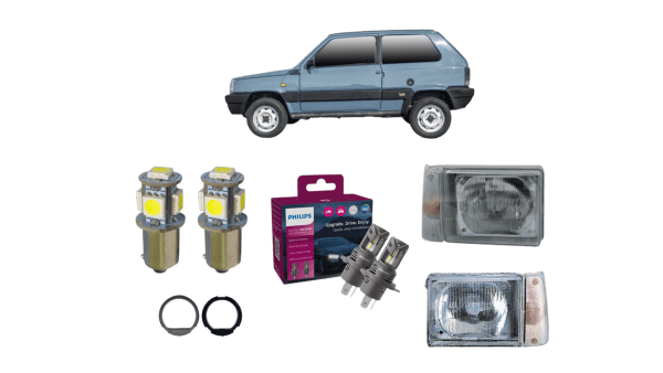 kit led philips per fiat panda 141 - k.ledphi.panda.141