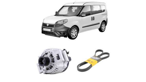 kit alternatore con cinghia servizi per fiat doblo ii (2009 - ...) - k.al.doblo.09