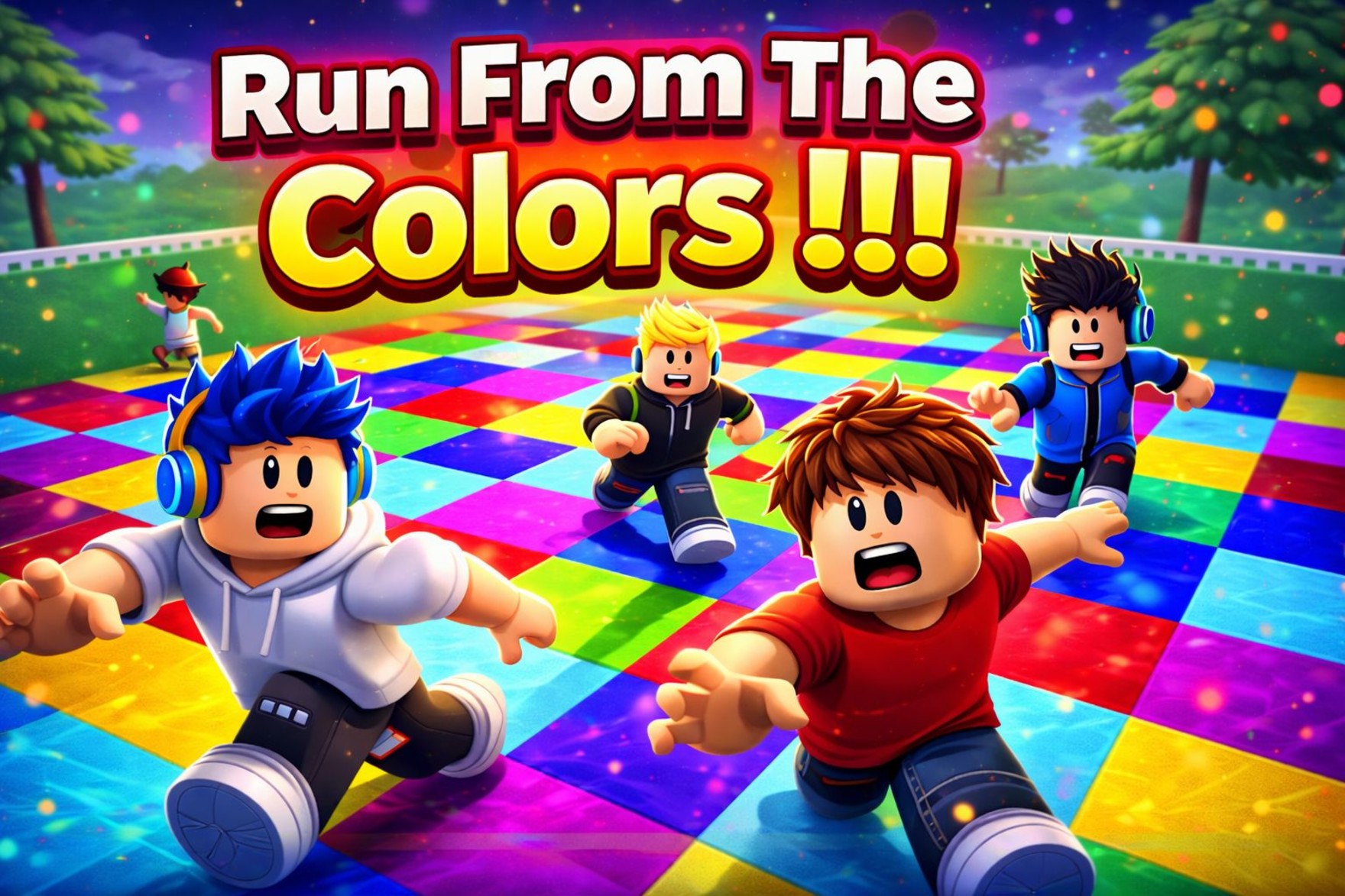 Bannière du serveur Run from the colors !!!