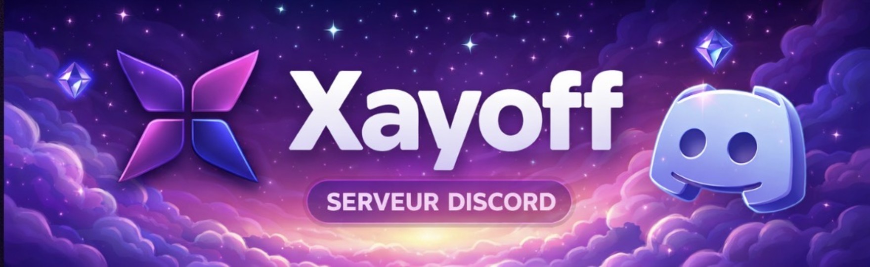 Bannière du serveur Xayoff Core