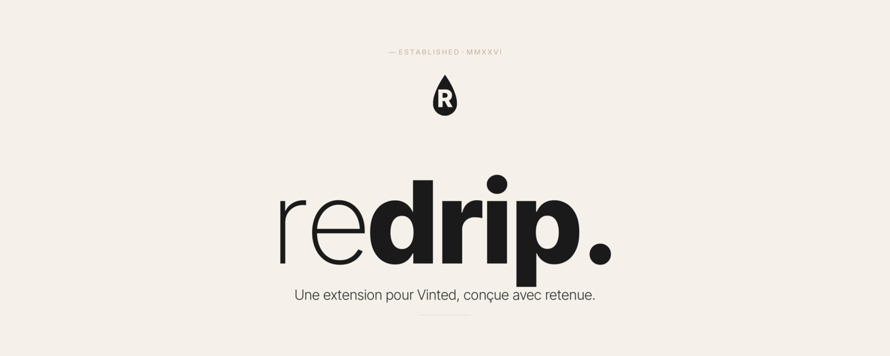 Bannière du serveur Redrip.app