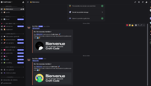 Image du serveur