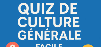 Image Culture Générale facile !