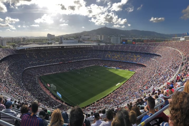 Image The most famous football stadiums