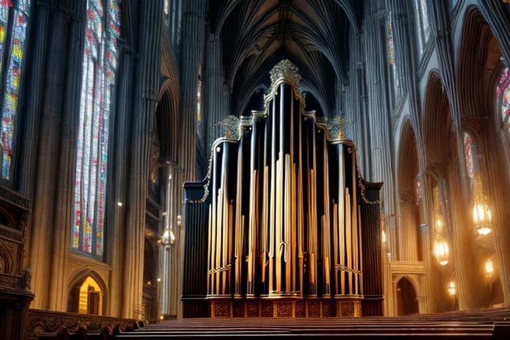 Image L'orgue à tuyaux