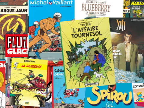 La bande dessinée franco-belge