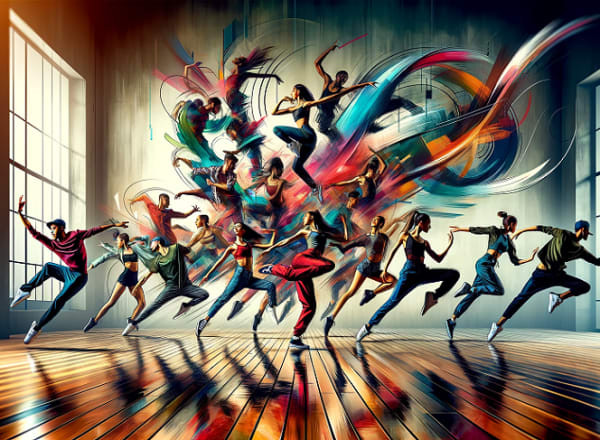 La danza jazz moderna
