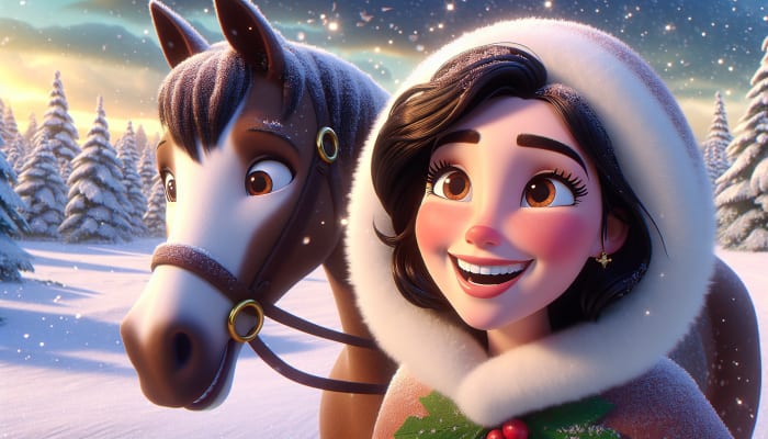 Image de l'histoire Le merveilleux Noël de Léann et la clé magique des lutins