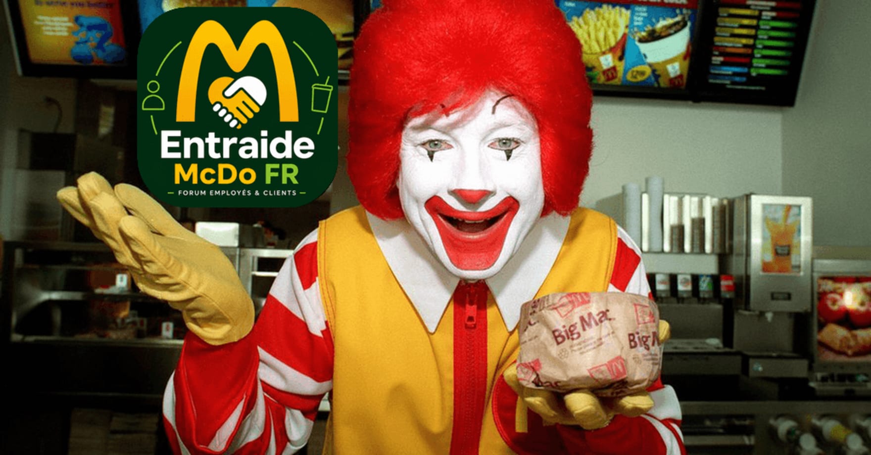 Bannière du serveur Entraide McDo FR
