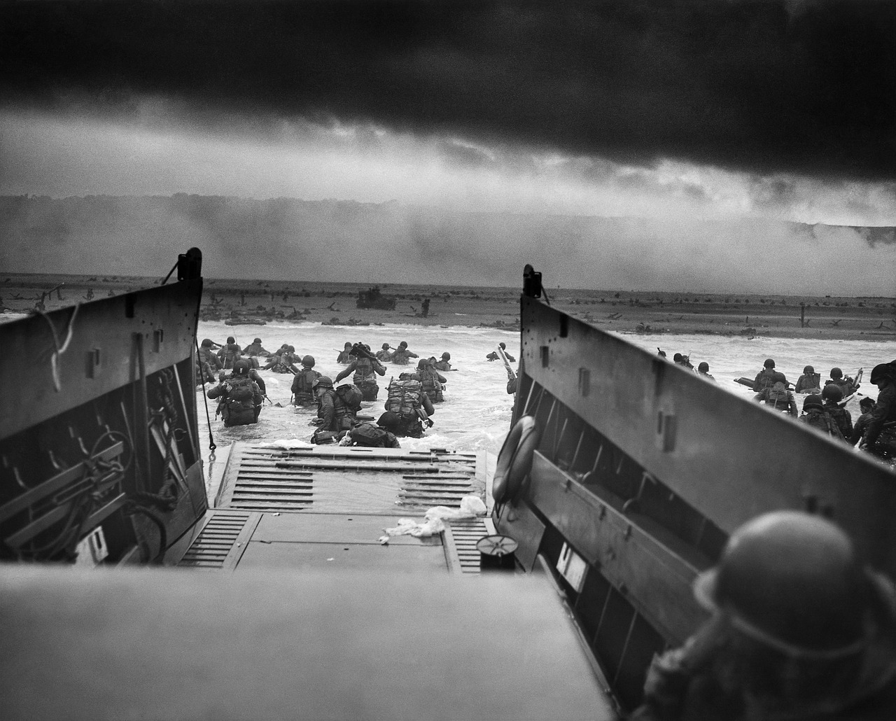 Die Landung in der Normandie