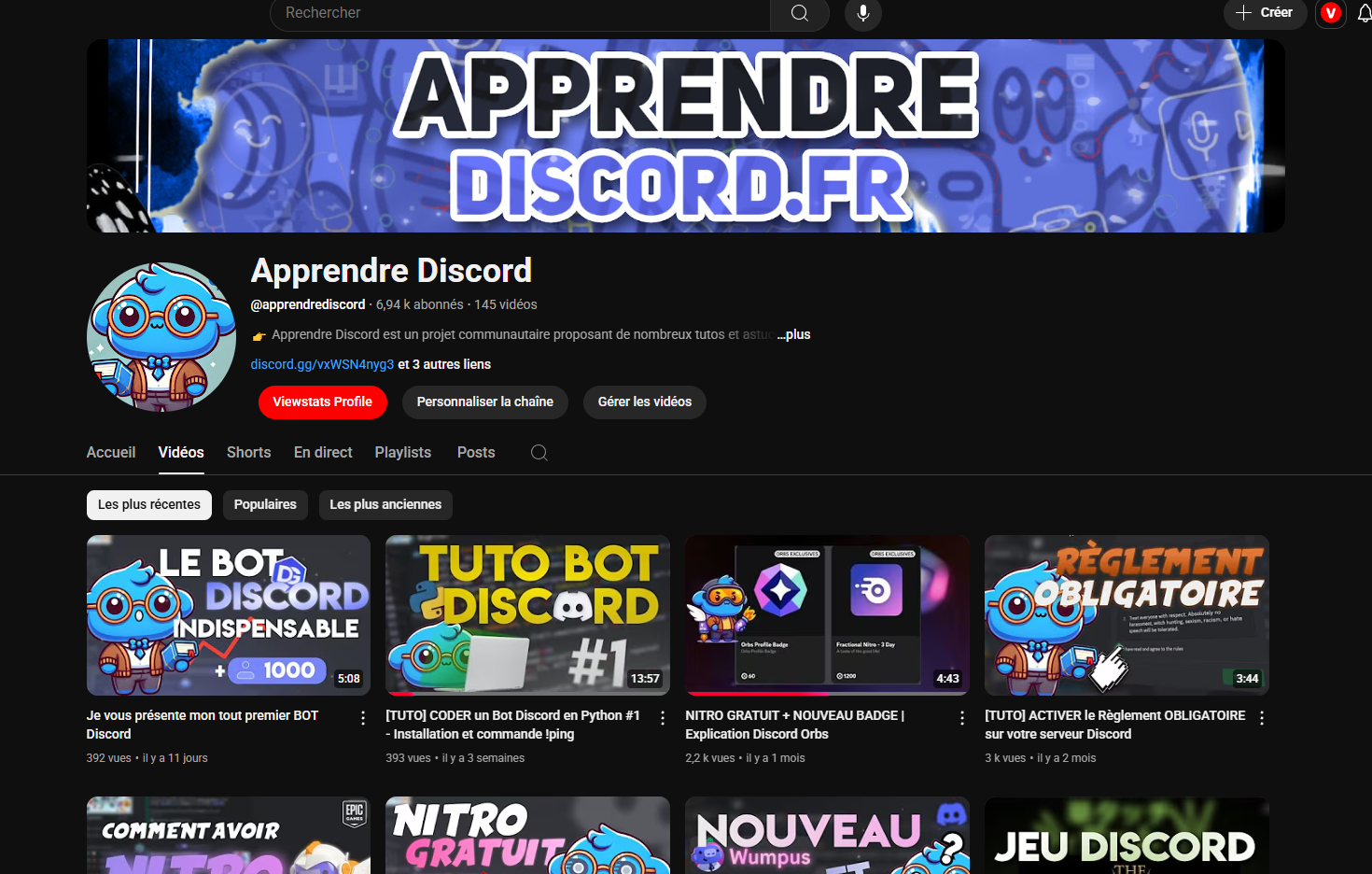 Image du serveur