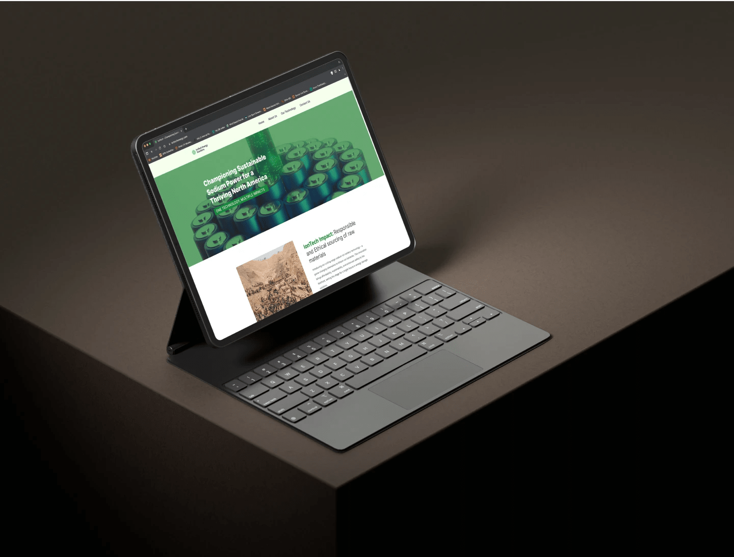 Seenergy Solutions Mockups