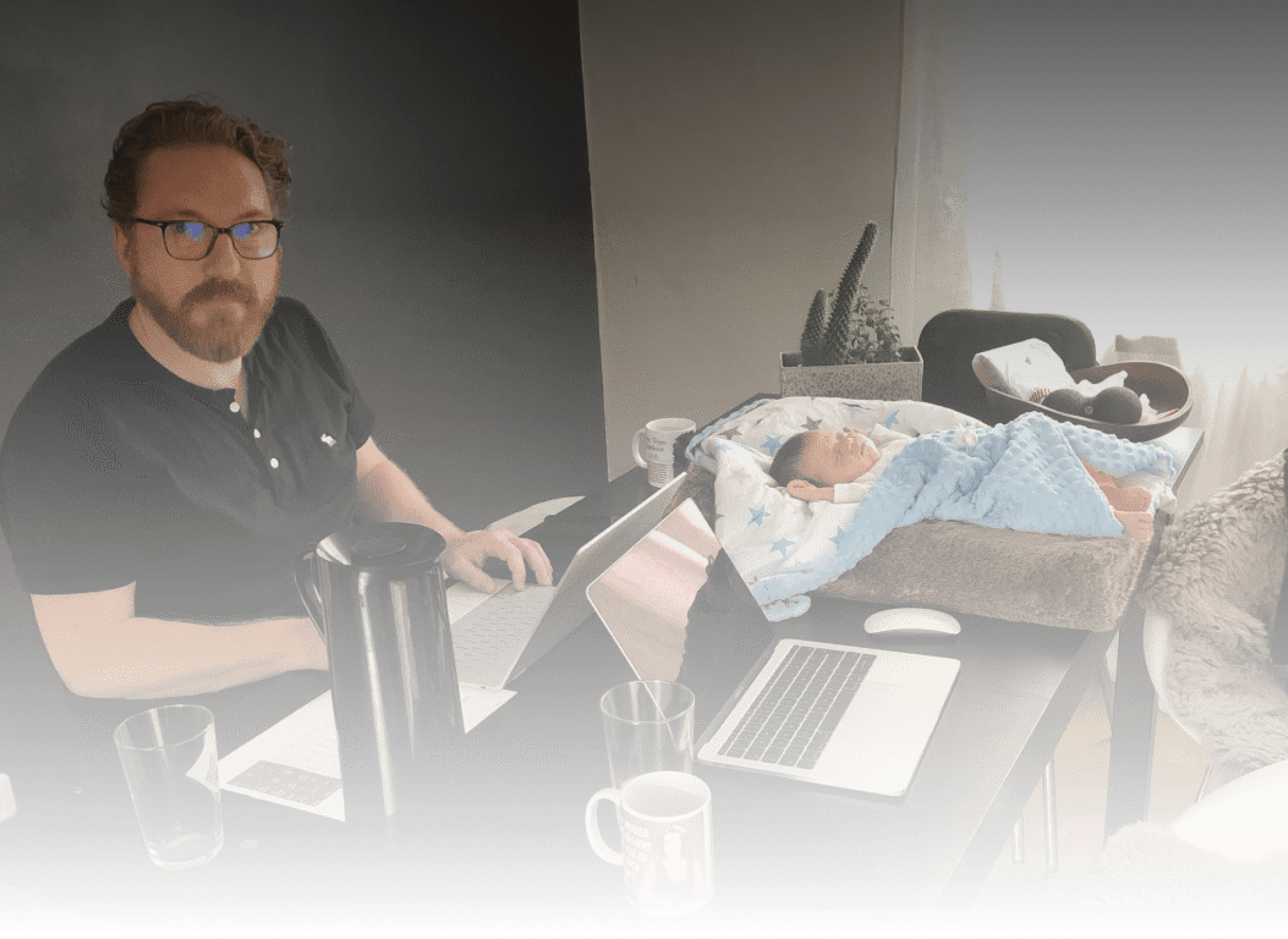 core team on kitchen table