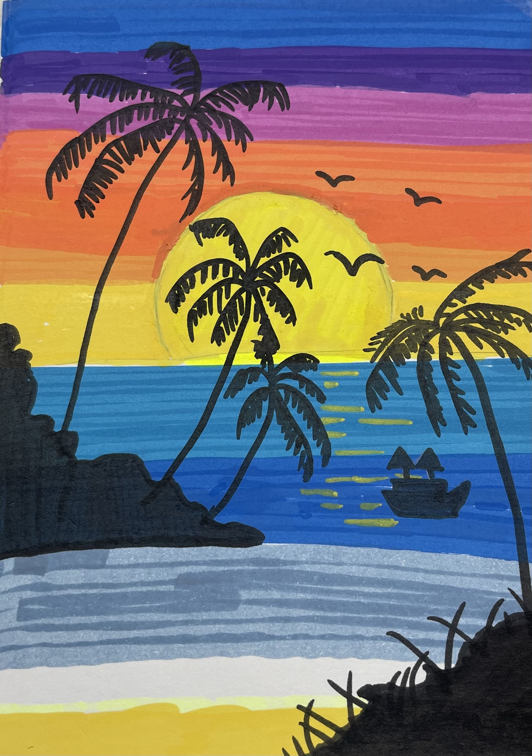 Sailing Into Sunset Dreams