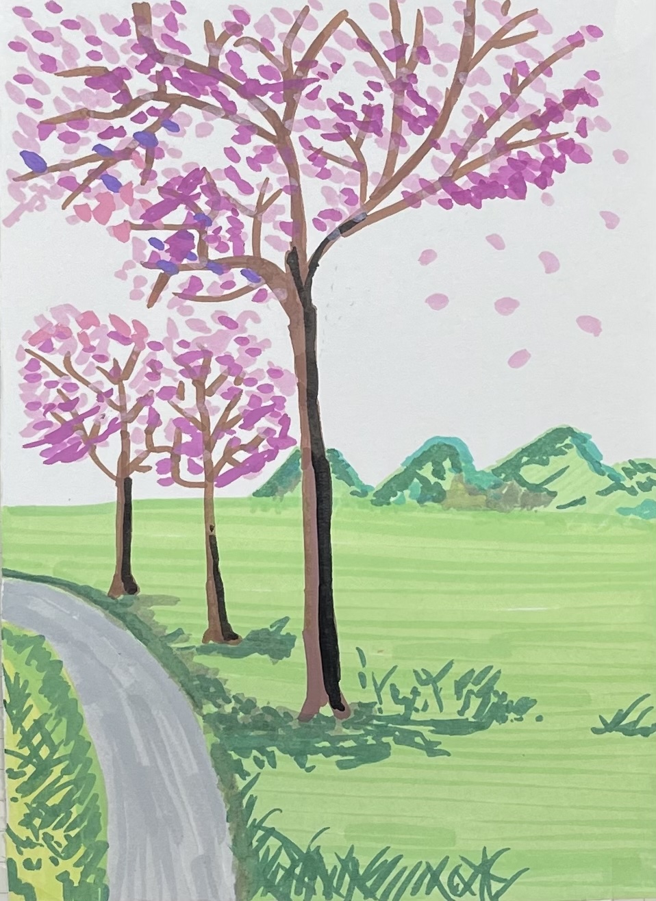 Path Under the Blossoms