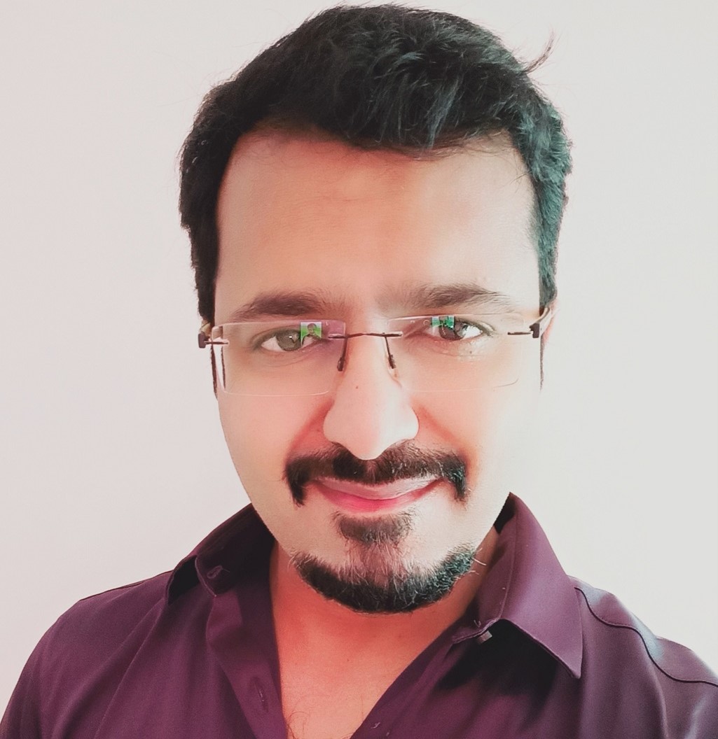 Portrait of parent Satheesh
