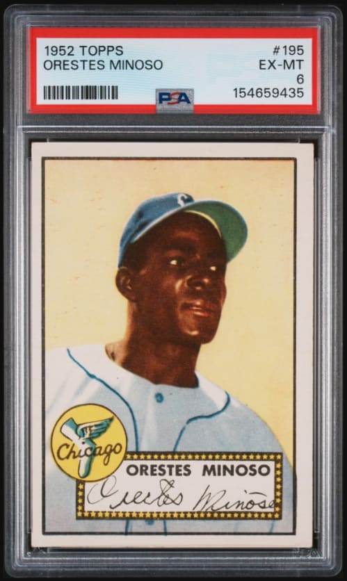 1952 Topps #195 Orestes Minoso (Copy 2)
