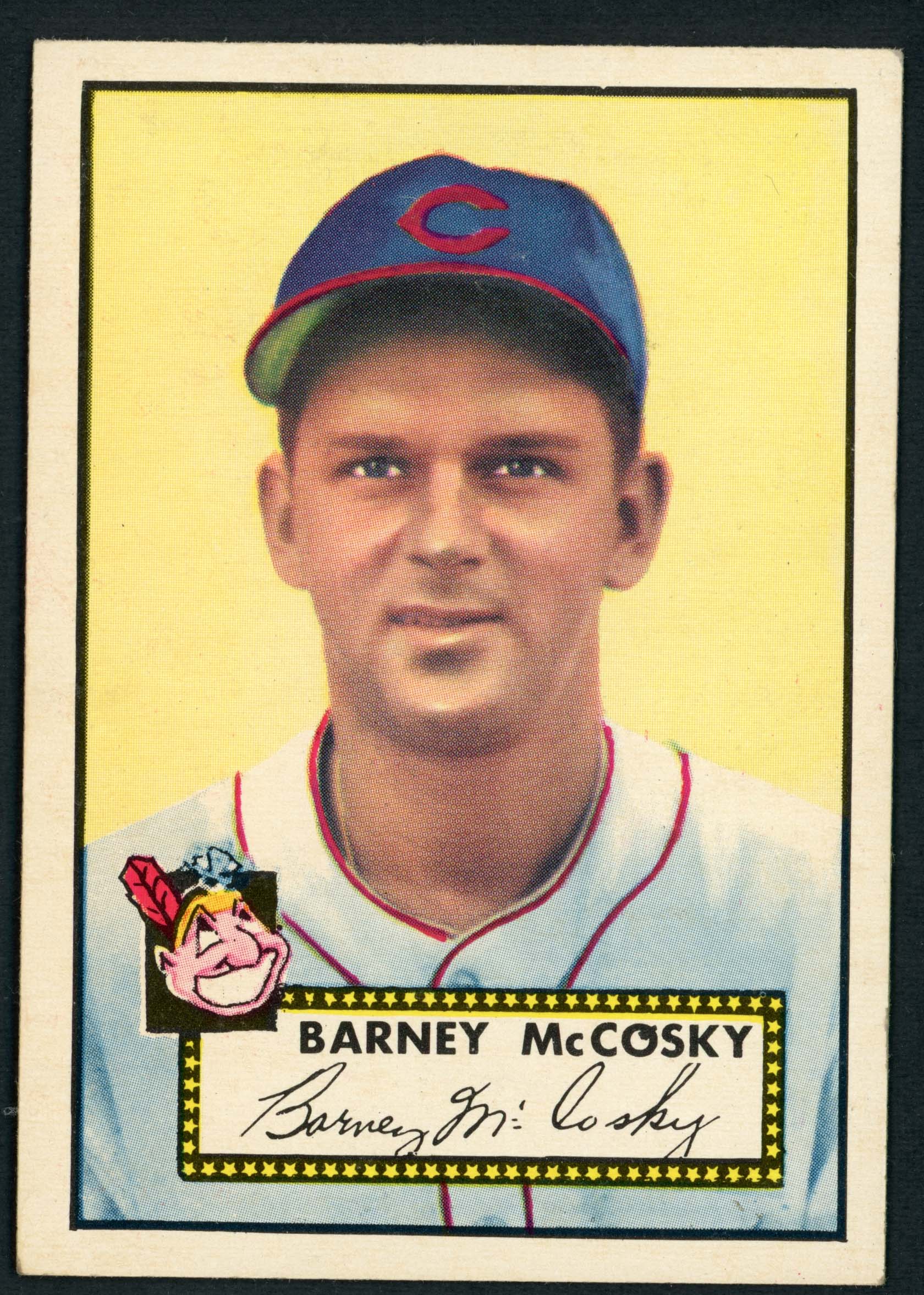 1952 Topps #300 Barney Mccosky (Copy 3)