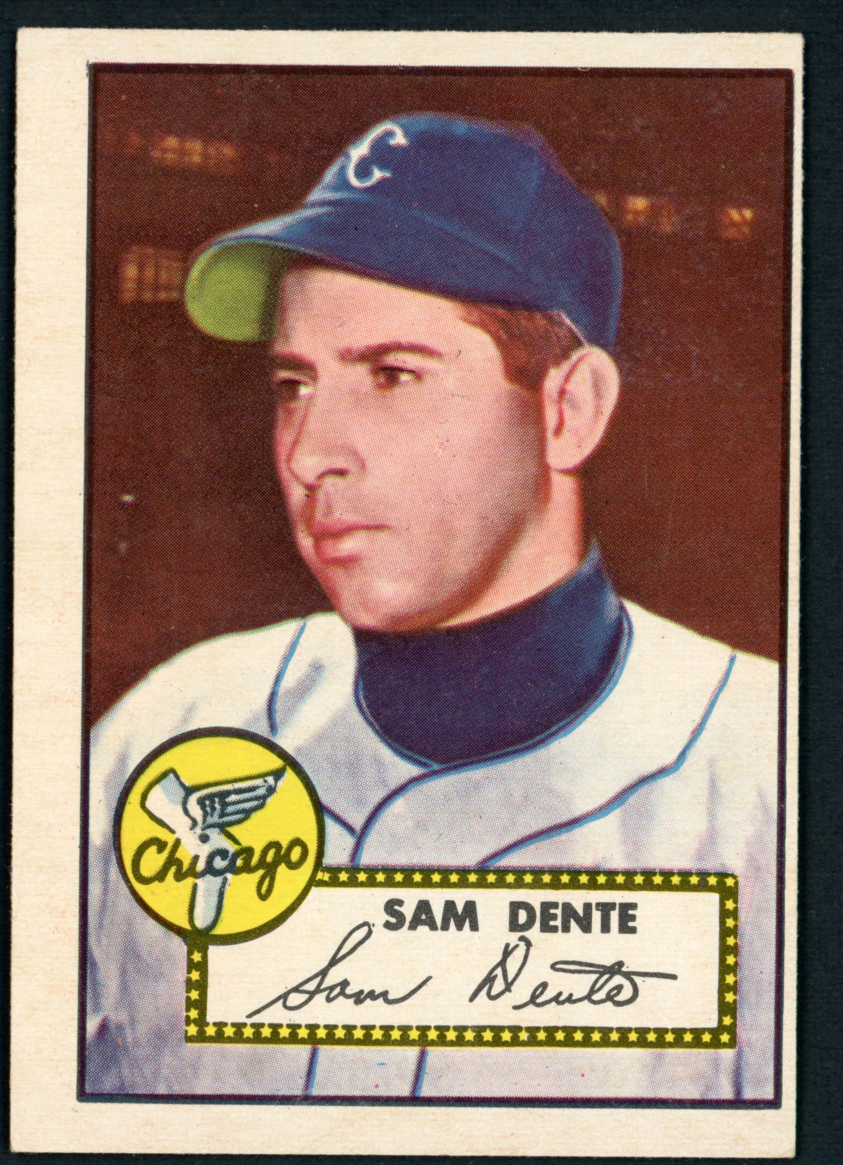 1952 Topps #304 Sam Dente