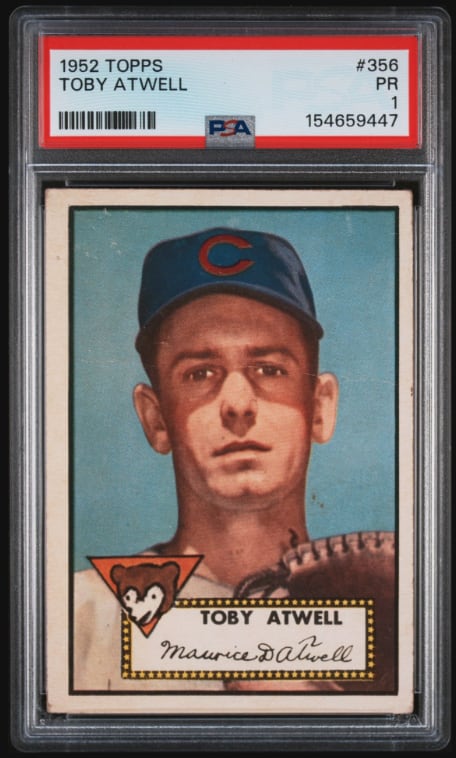 1952 Topps #356 Toby Atwell