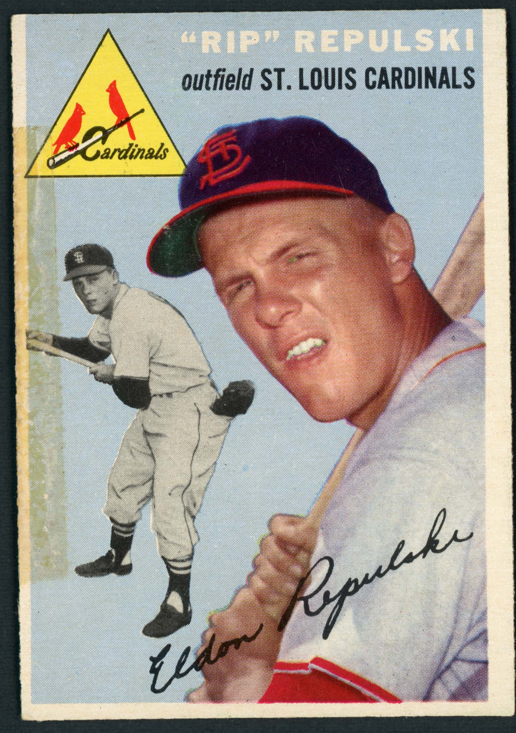 1954 Topps #115 Rip Repulski