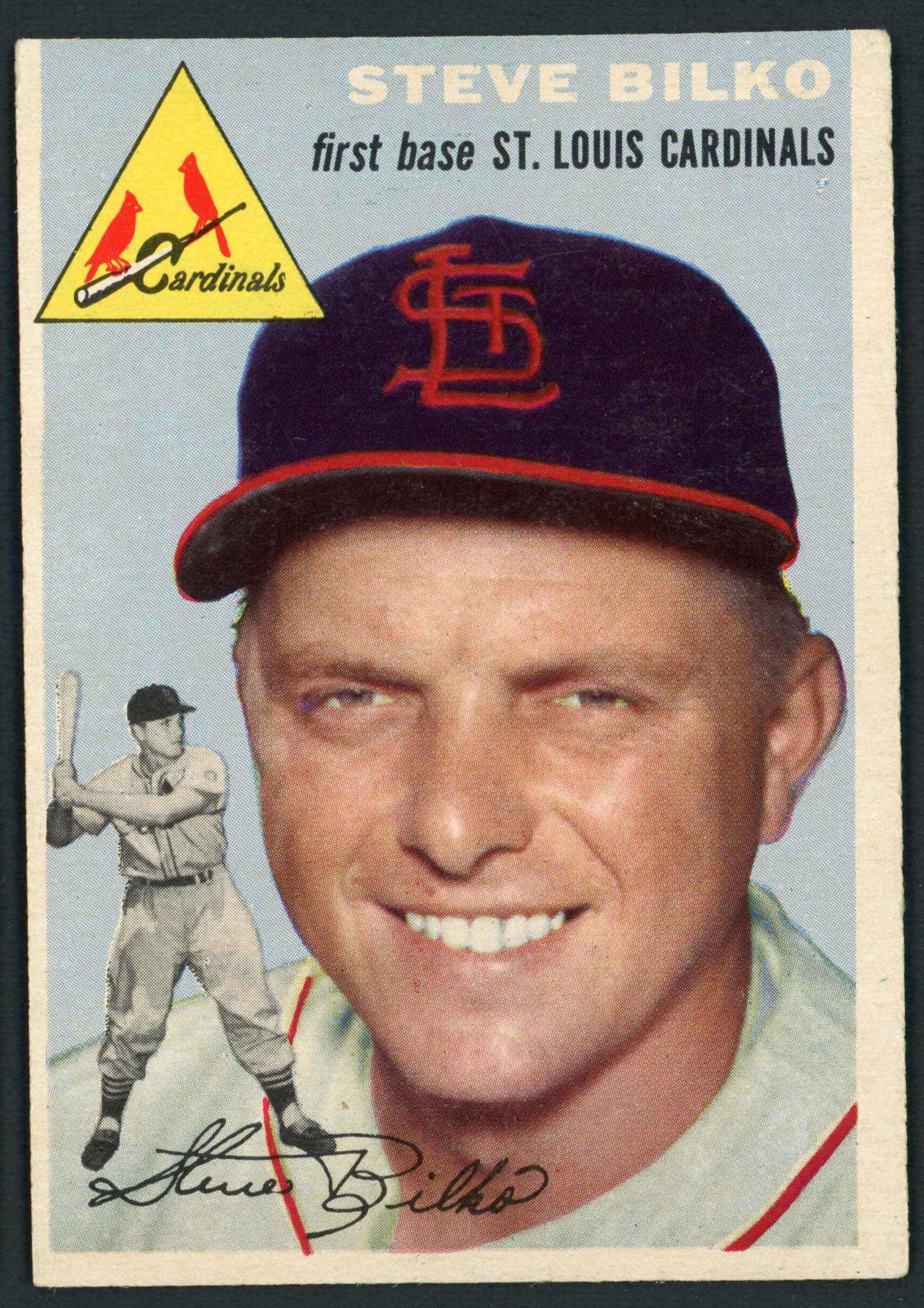 1954 Topps #116 Steve Bilko (Copy 2)
