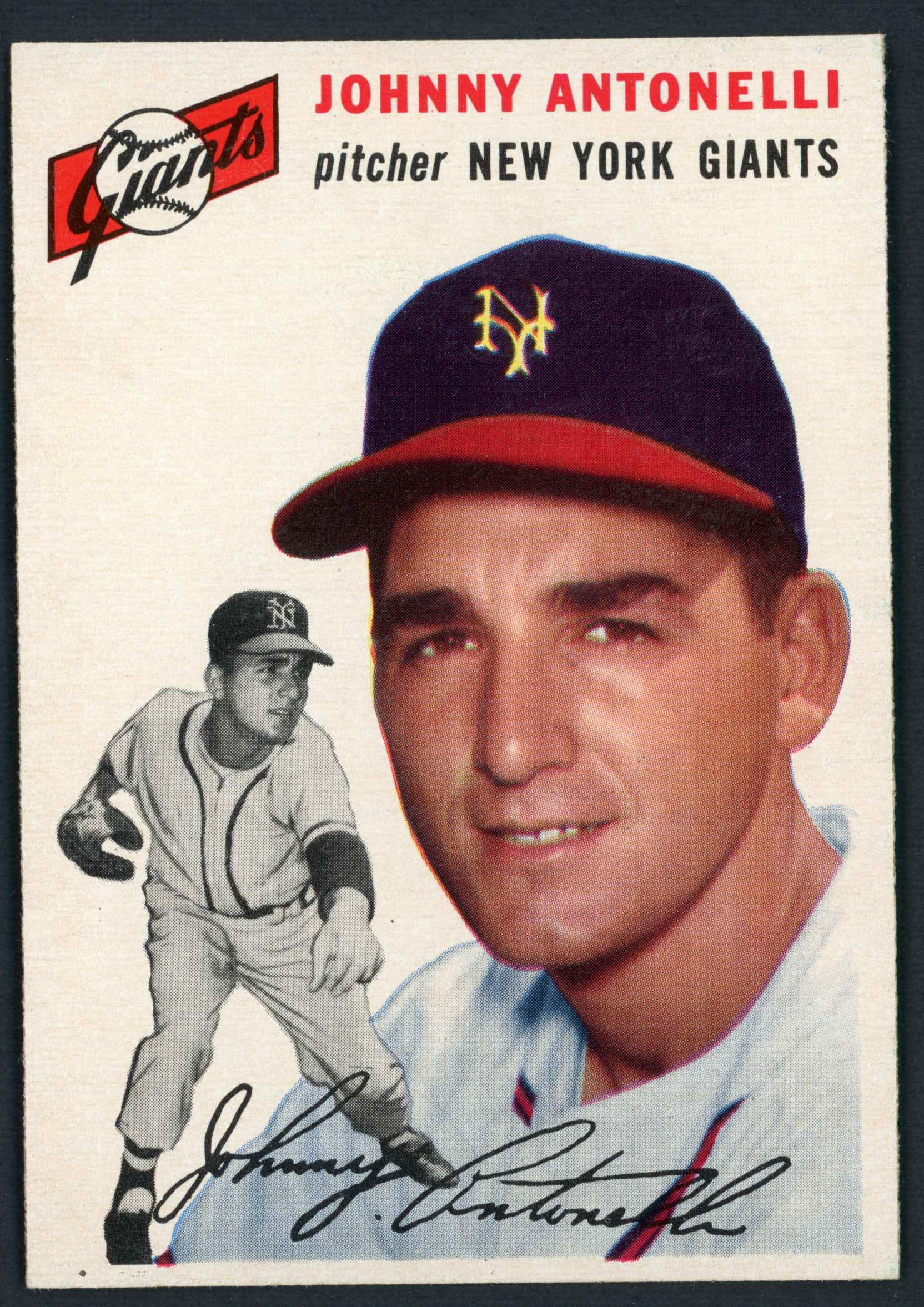 1954 Topps #119 Johnny Antonelli
