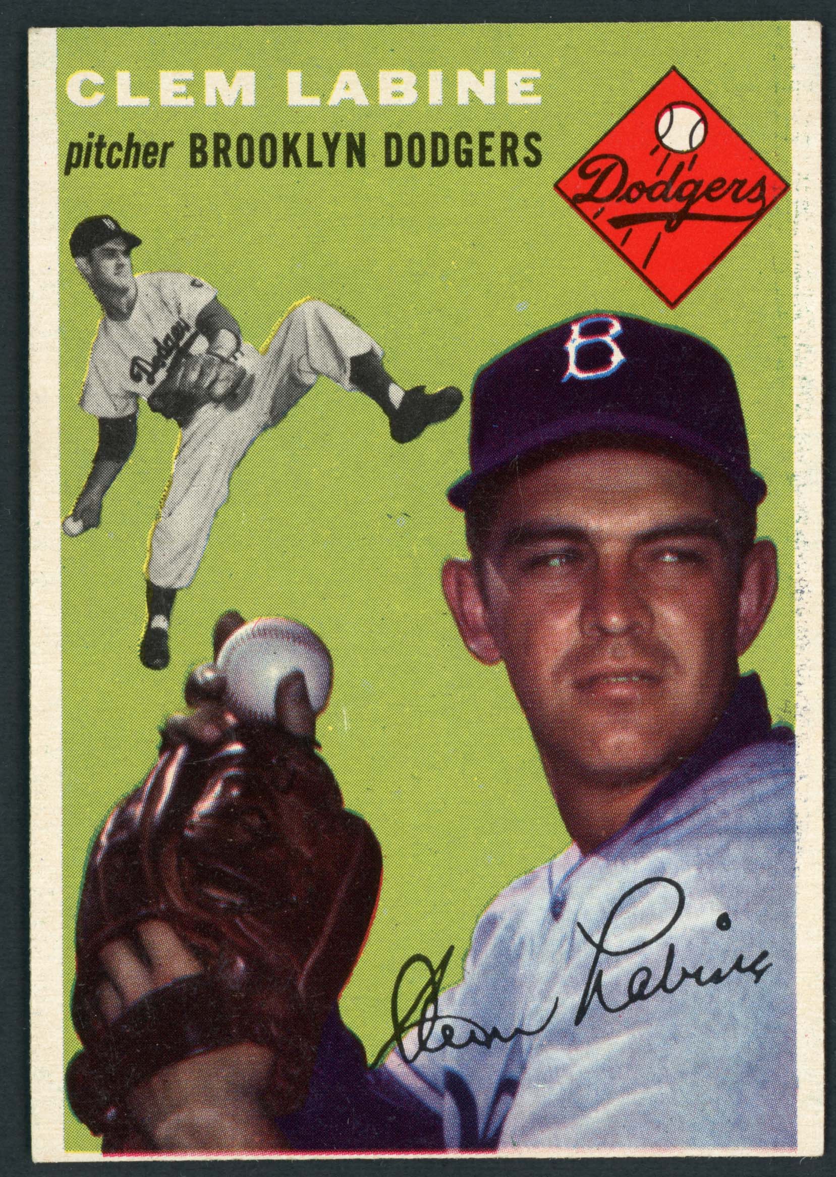 1954 Topps #121 Clem Labine