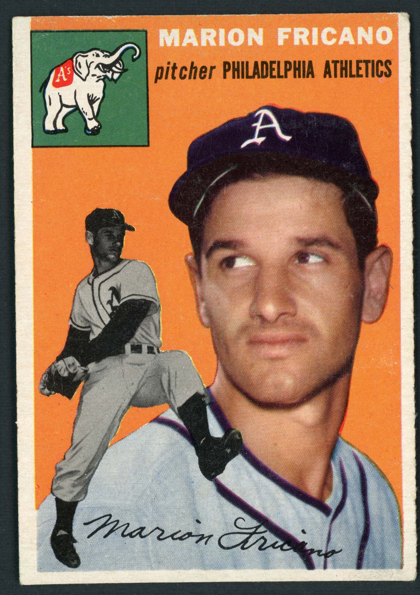 1954 Topps #124 Marion Fricano (Copy 2)