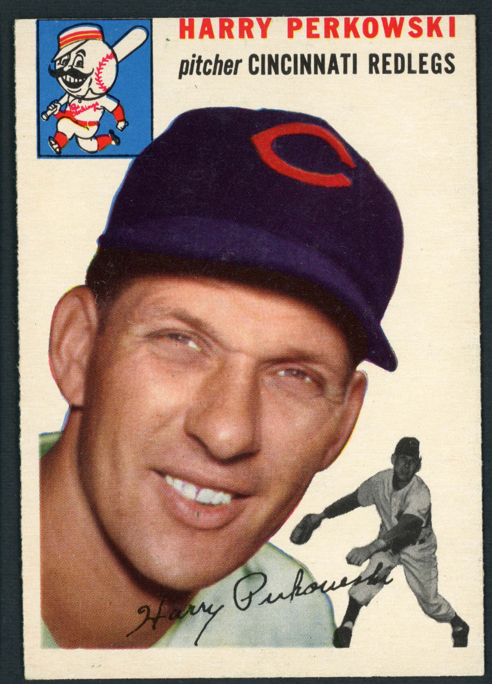 1954 Topps #125 Harry Perkowski