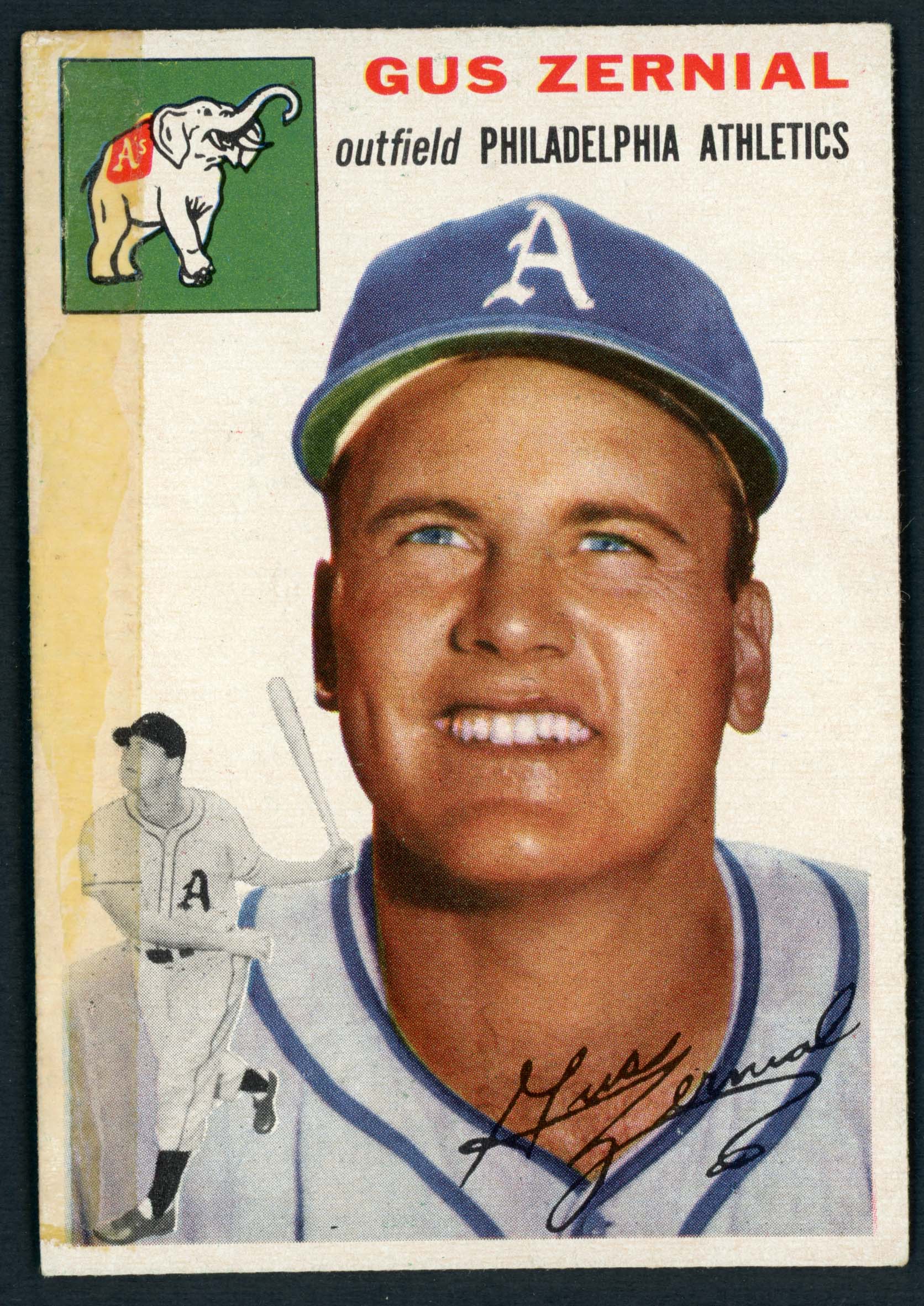 1954 Topps #2 Gus Zernial