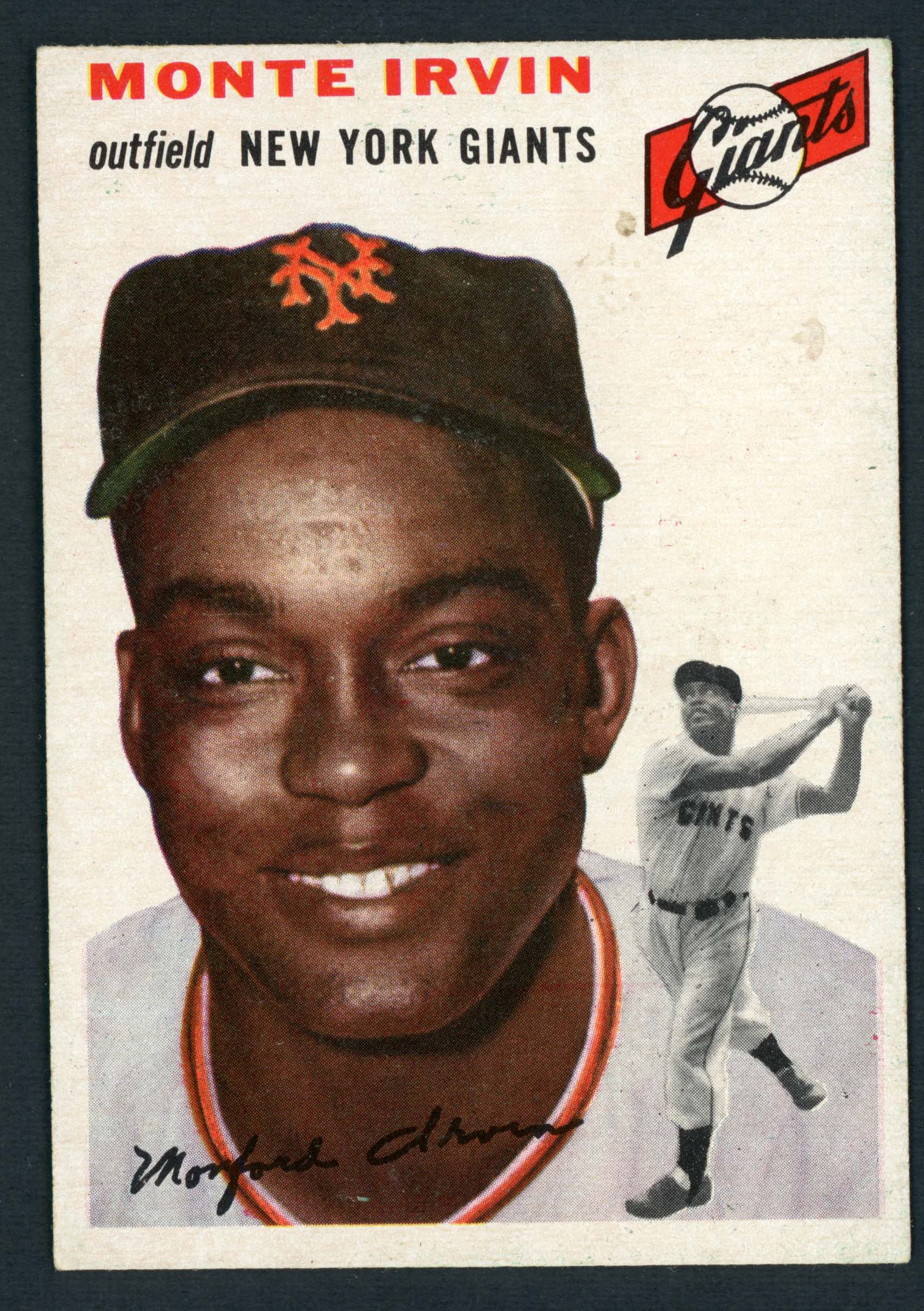 1954 Topps #3 Monte Irvin