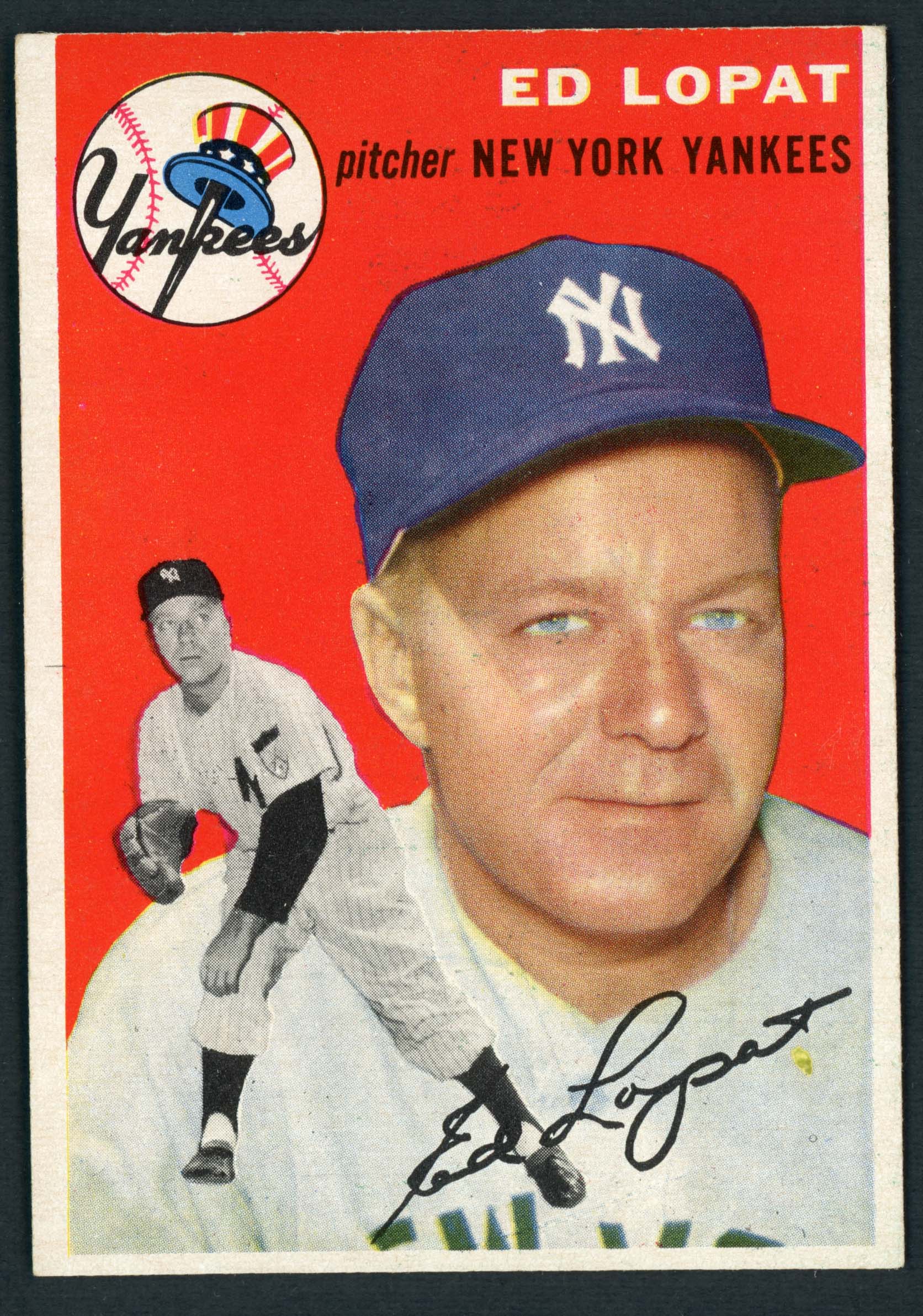 1954 Topps #5 Ed Lopat